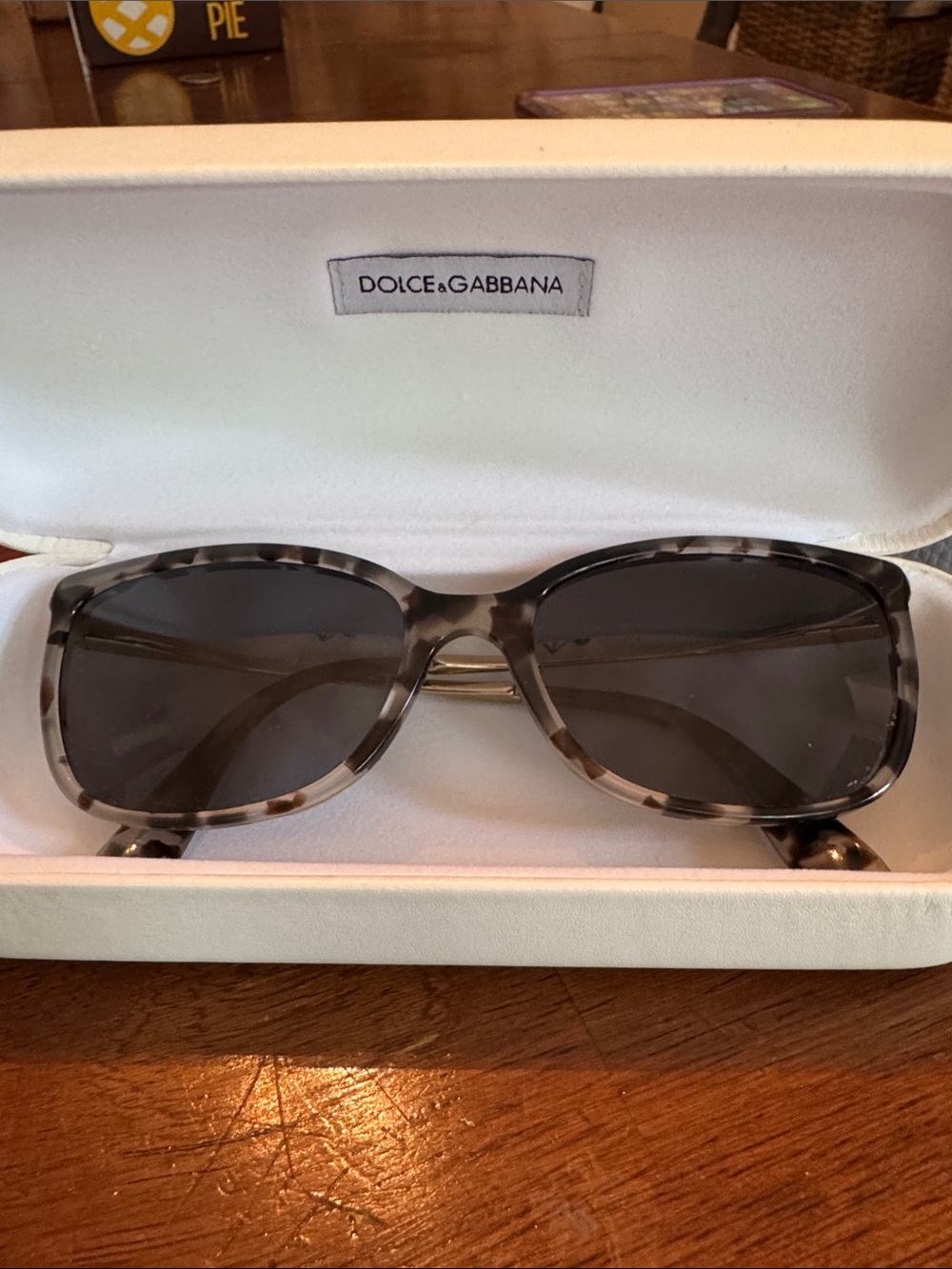 Dolce & Gabbana D&G 3243 2888 Clear Havana Fog 52/17/140 Italy
